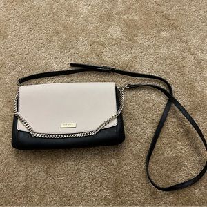 Kate Spade Black & Tan Crossbody Bag